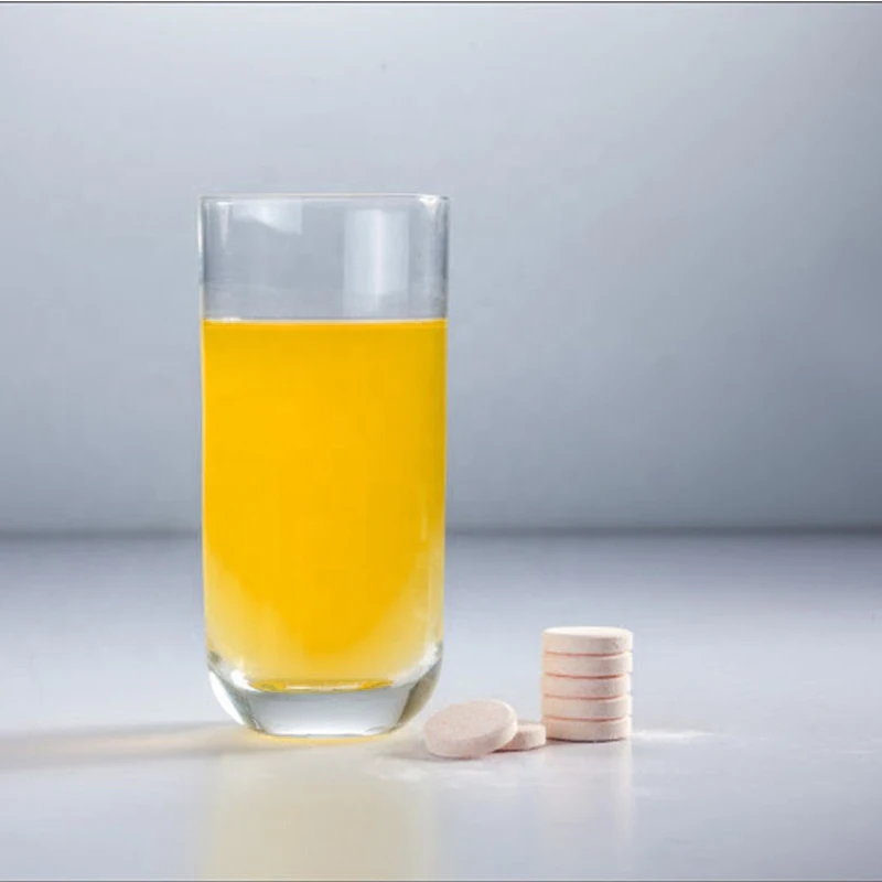 OEM/ODM GMP Effervescent Multivitamin Tablets 1000mg Vitamin C Effervescent Tablets With Zinc