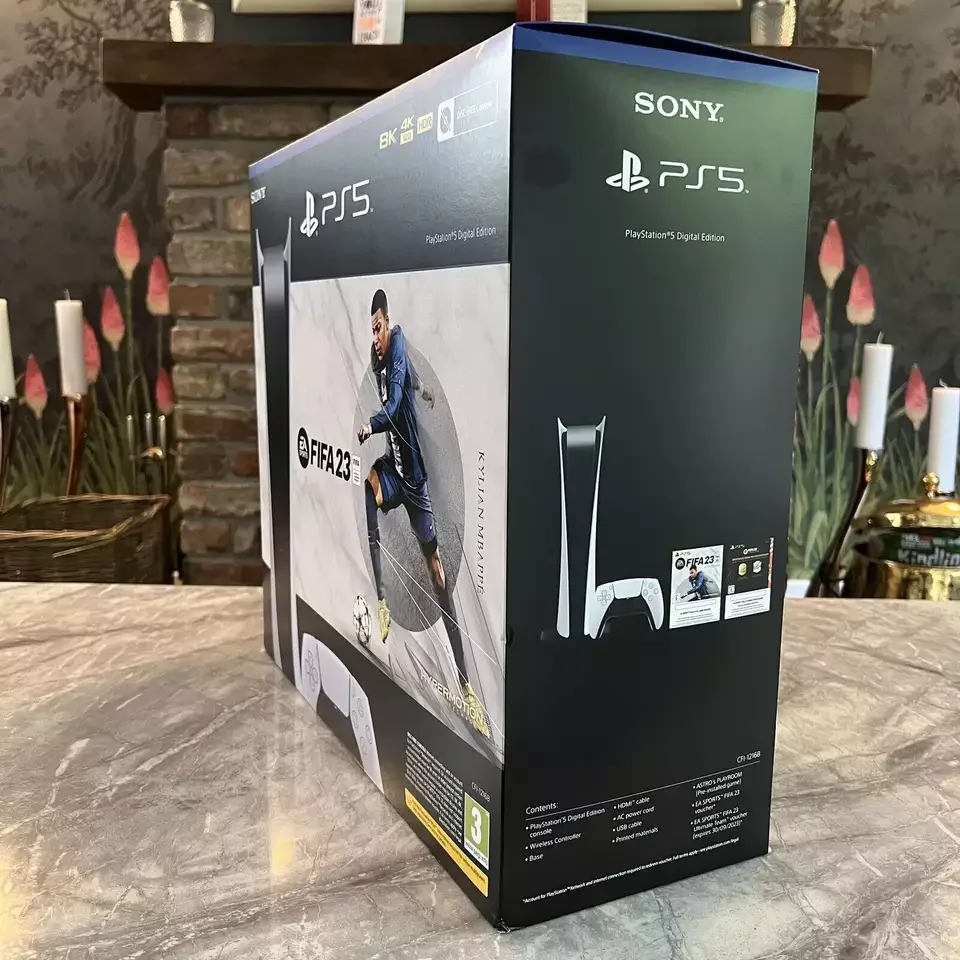 BEST OFFER BUY 3 GET 1 For ps5 New Sony Play-S-tation  5 Pro 1TB Video Game Console + 15 GAMES & 2 wireless controllers