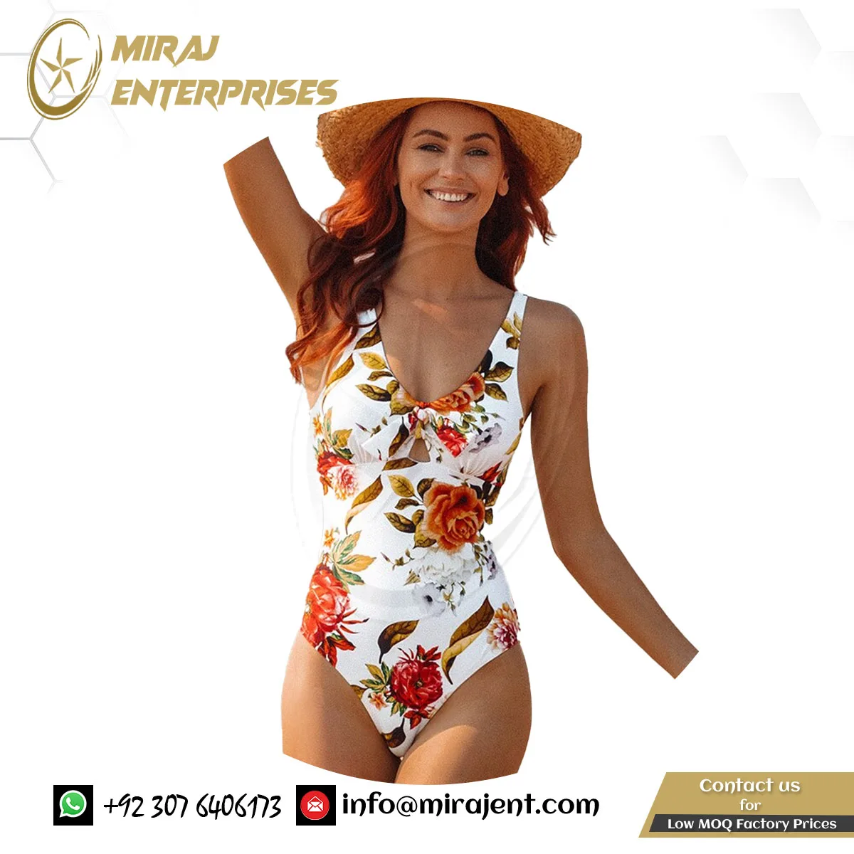 Sexy Beachwear Monokini Beach Bathing Suits Swimwear Bowknot Brown Houndstooth  Swimsuit For Women