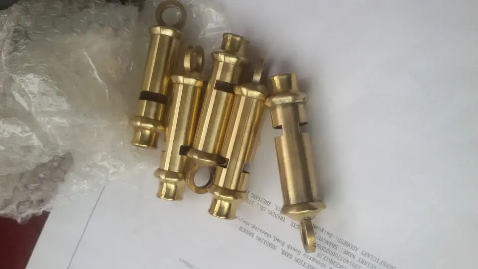 Customized High Quality Sifflet Sport Metal Whistle Scout Westend Antique Brass Whistle