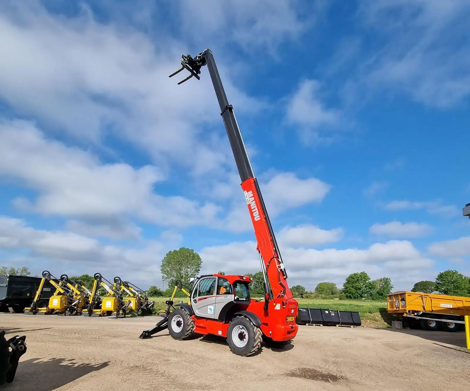 Construction Machinery Telehandler 3 Ton Telescopic Boom Foklift Loader 4x4 Telescopic Handler Telehandler Front Wheel Loader