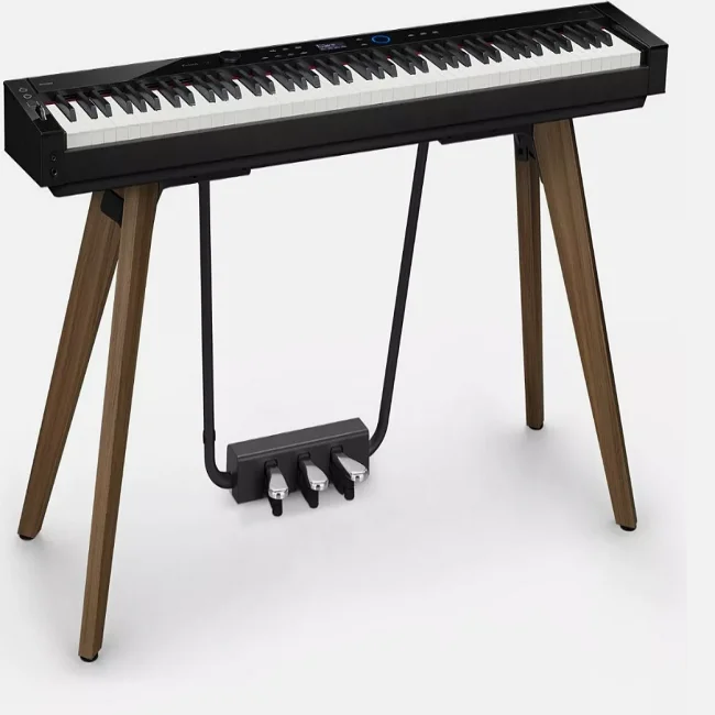 PX-S7000 88-клавишное тонкое цифровое пианино черный с подставкой и педалями
