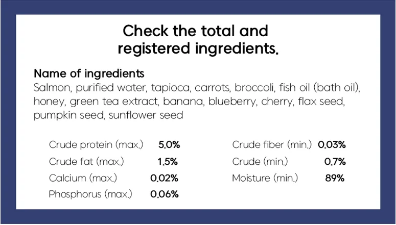 Pet Food Salmon Relief calming Treat [Korea]