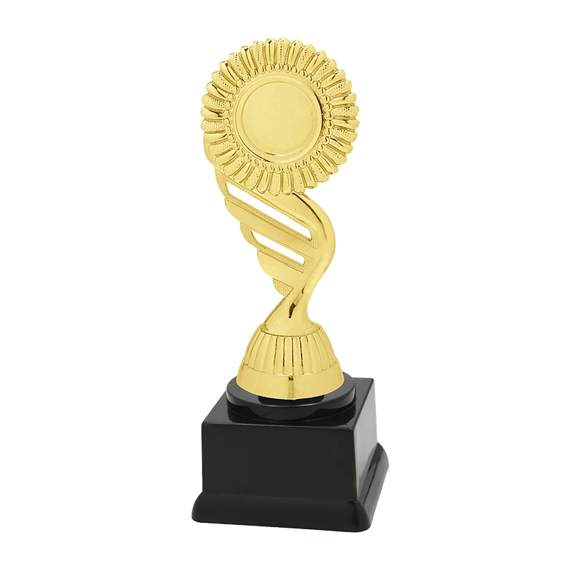 Good design best Sport Award Trophy Cups Golden finished Metal Star Trophy cricket trophy award in wholesale
