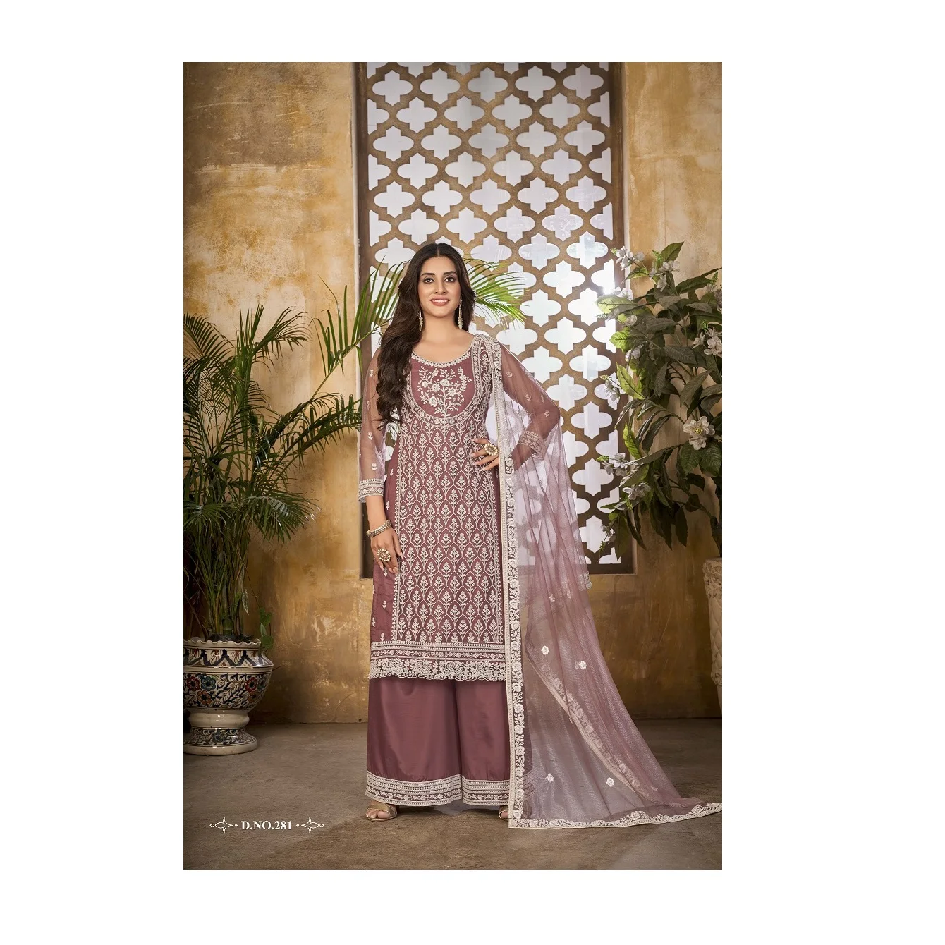 Modern Style Palazzo Salwar kameez For Party and Wedding Wear Available at Wholesale Price From India