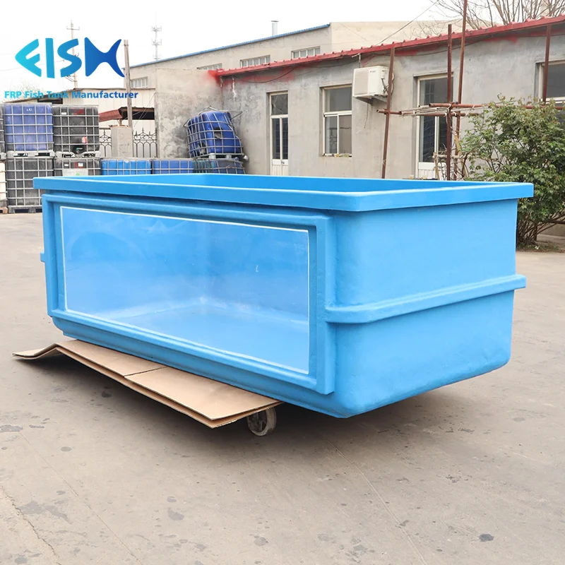 FISH Sale fiberglass Recirculating Aquaculture Systems water biofloc fish tank aquaculture commercial  aquariums & accessories