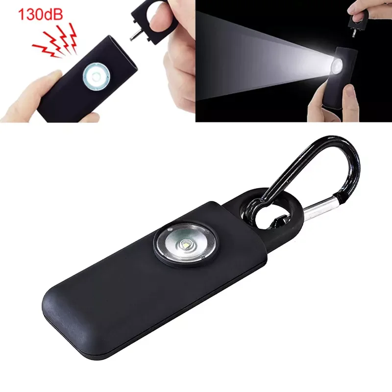 Original Personal Safety Alarm for Women 130dB Siren Strobe LED Light and Keychain Emergency Personal Alarm