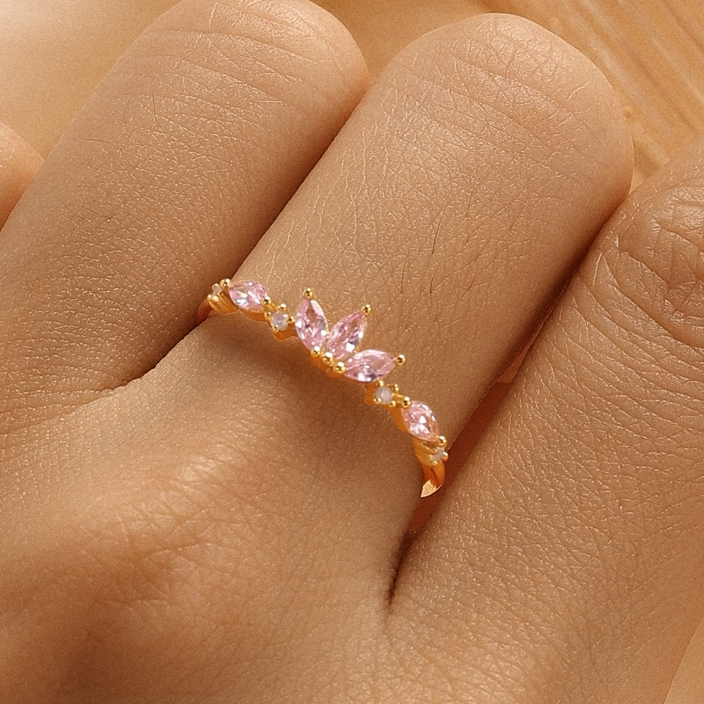 2024 best selling zircon 925 sterling silver and plated 18k gold 7mm diamond couple engagement rings