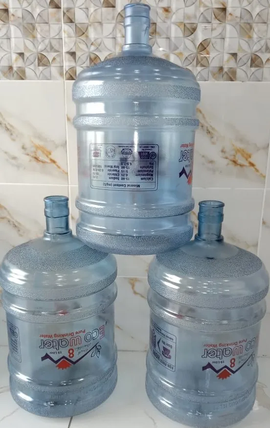 19 Litter Water bottles