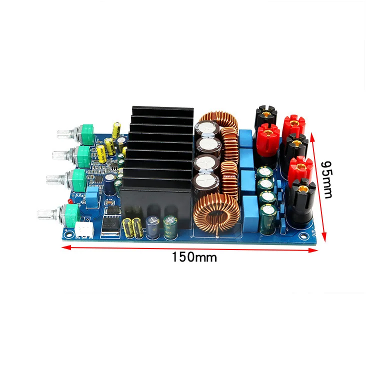 Tas5630 2.1 Class D 300w+150w+150w Digital Power Tone Adjust Amplifier Completed Board Assemble Board Refined Module Amplifier
