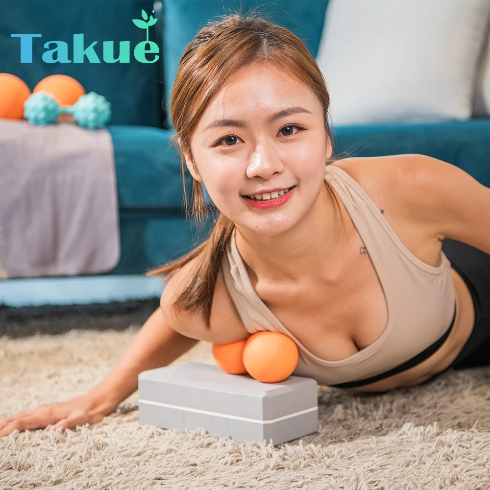 Adjustable Peanut Massage ball Massage Ball Fitness Relief Muscle Pain Massage Roller Ball Peanut