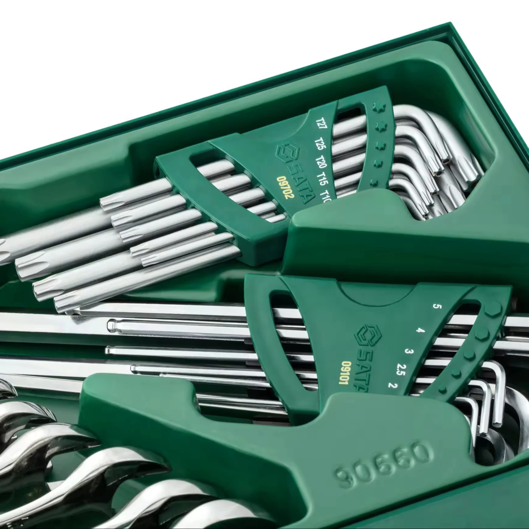 High quality 30 pcs combination wrench and hexagonal wrench set