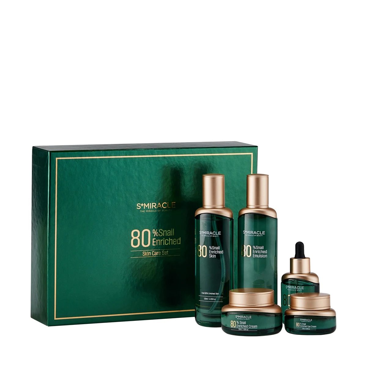 Корейская косметика для натурального ухода на основе EWG green grade S + чудо-улитка 80% обогащенный набор за