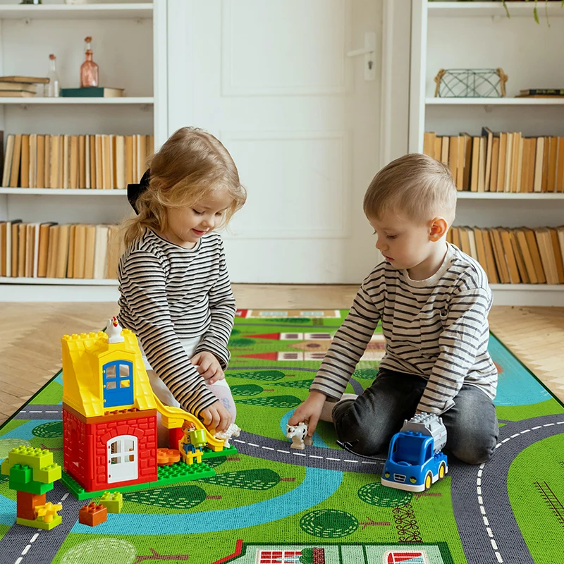 Play Education Toy Eco Friendly Puzzle Kid Crawling Activities Mat For Children