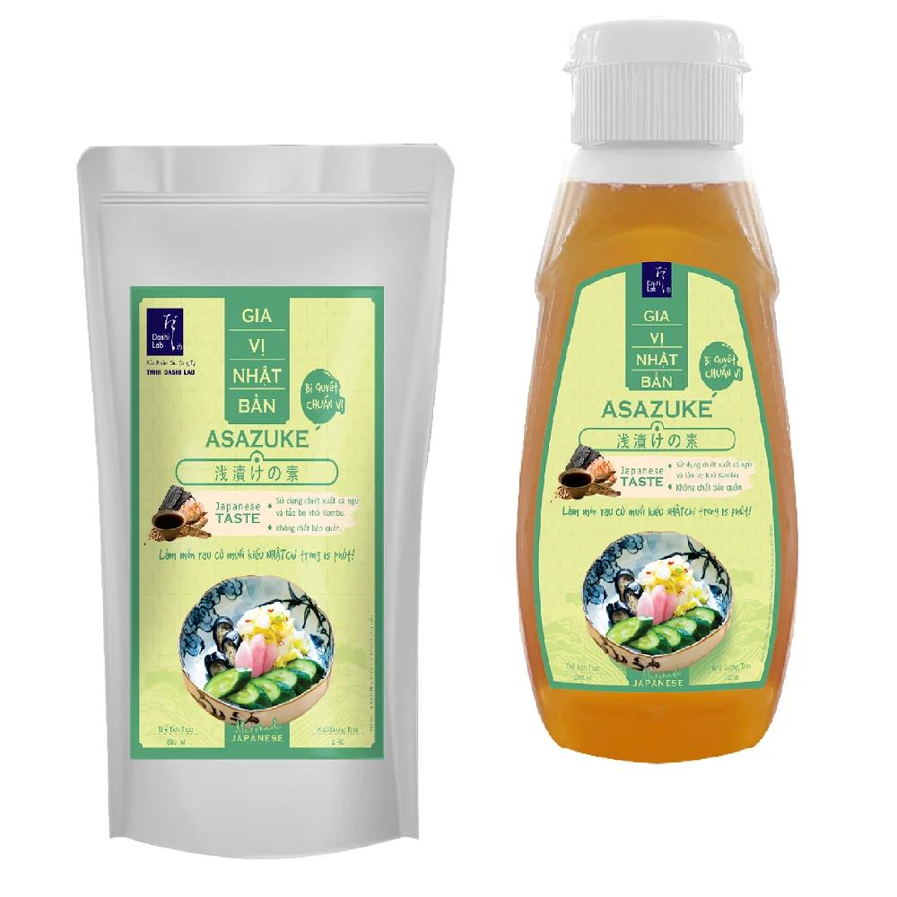 High Quality Seasonings Soften The Texture Marinade Sauce Japanese Asazuke Seasoning Sauce Made In Vietnam