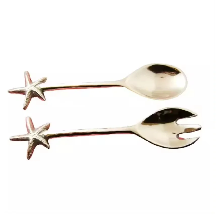 Modern Design Cutlery Spoon Different Shape Silver Shining Customize Look Flatware Silverware Utensils Kitchenware