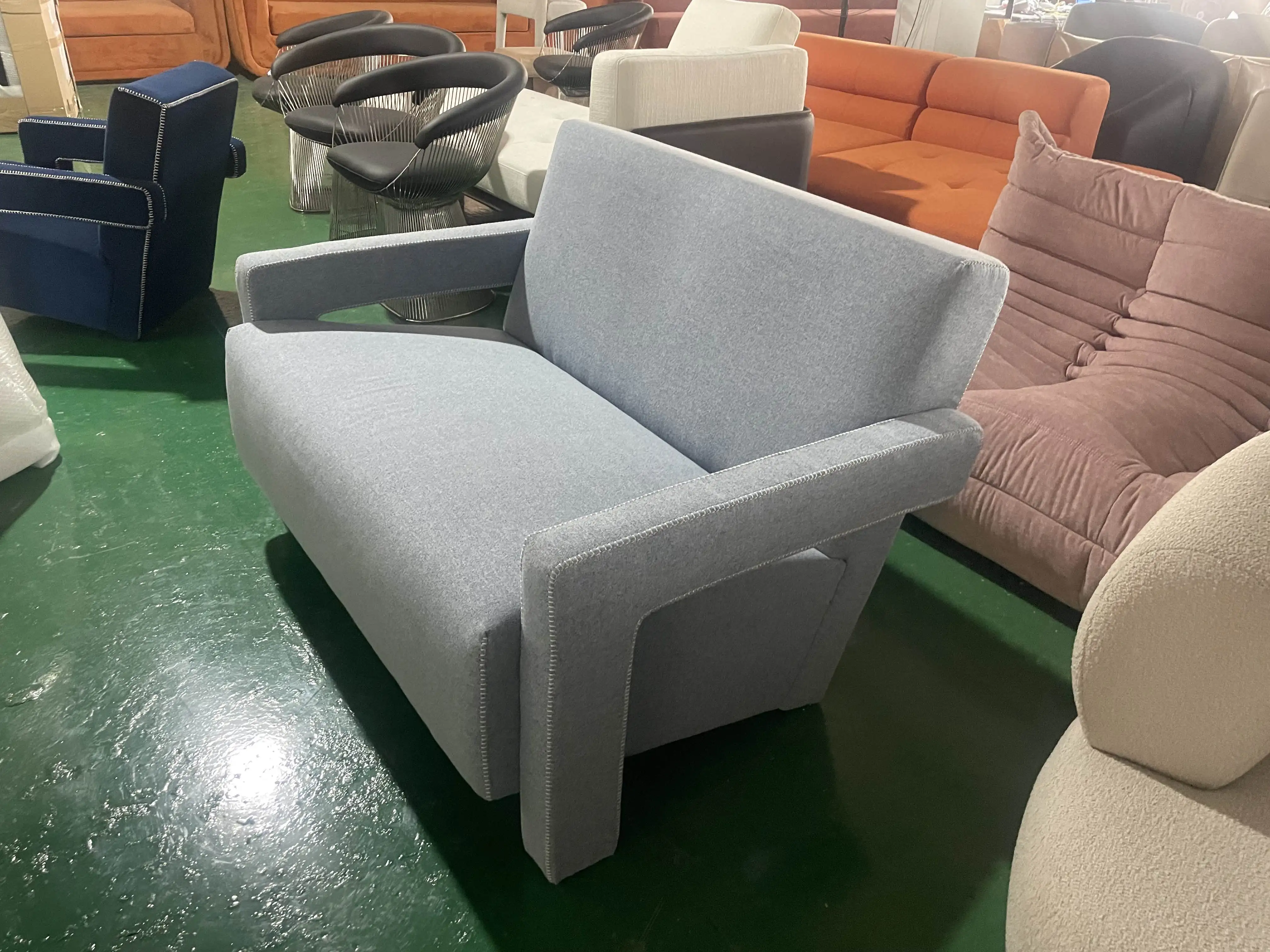 Nordic design leisure living room chair home furniture sofa armchair modern lounge accent velvet Hotel Lobby sofa chairs