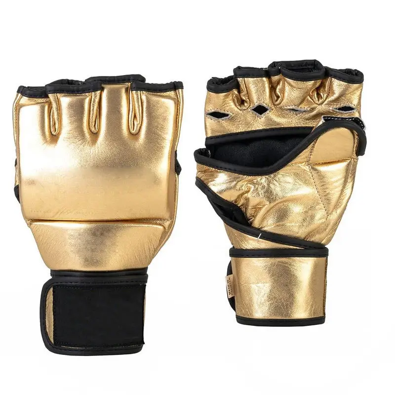 Boxing Gloves with Wrist Wholesale Personalized OEM MMA Gloves Best Selling Mix Fight Leather MMA Boxing gloves
