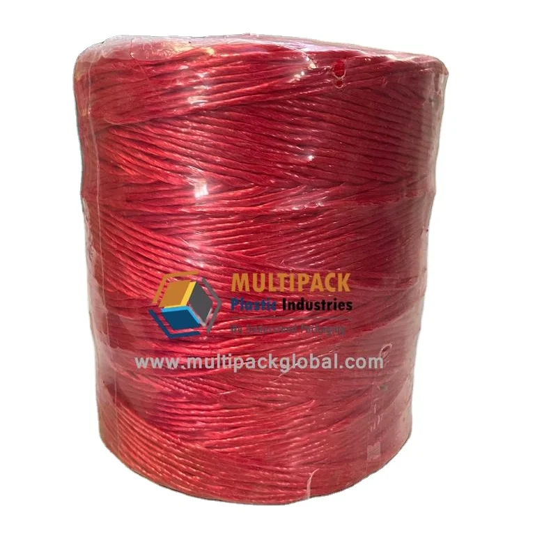 PP Twine India Factory PP HDPE Round baler Tomato  Bailing twine banana twine from india factory Customized Size and Color available from multipack