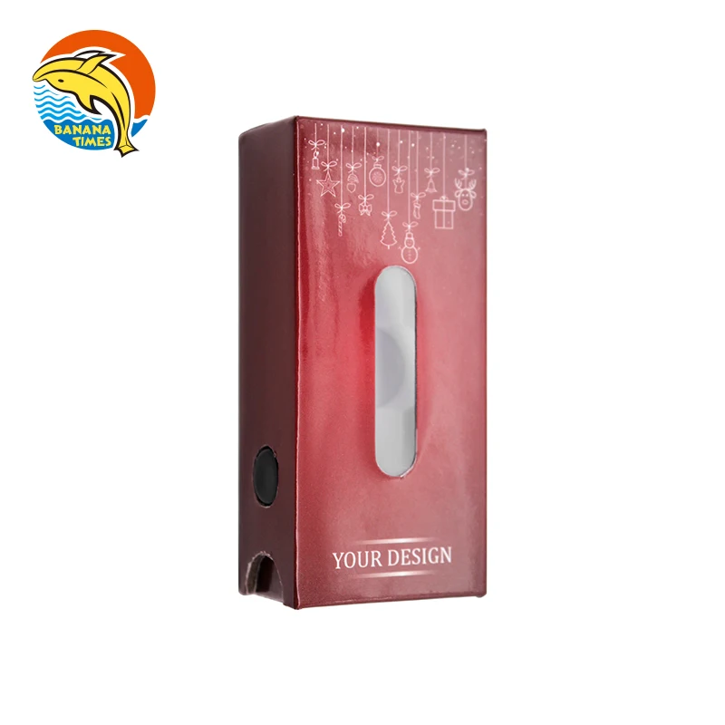 Custom your brand paper packaging wholesale gift paper box best quality drawer slide box with window