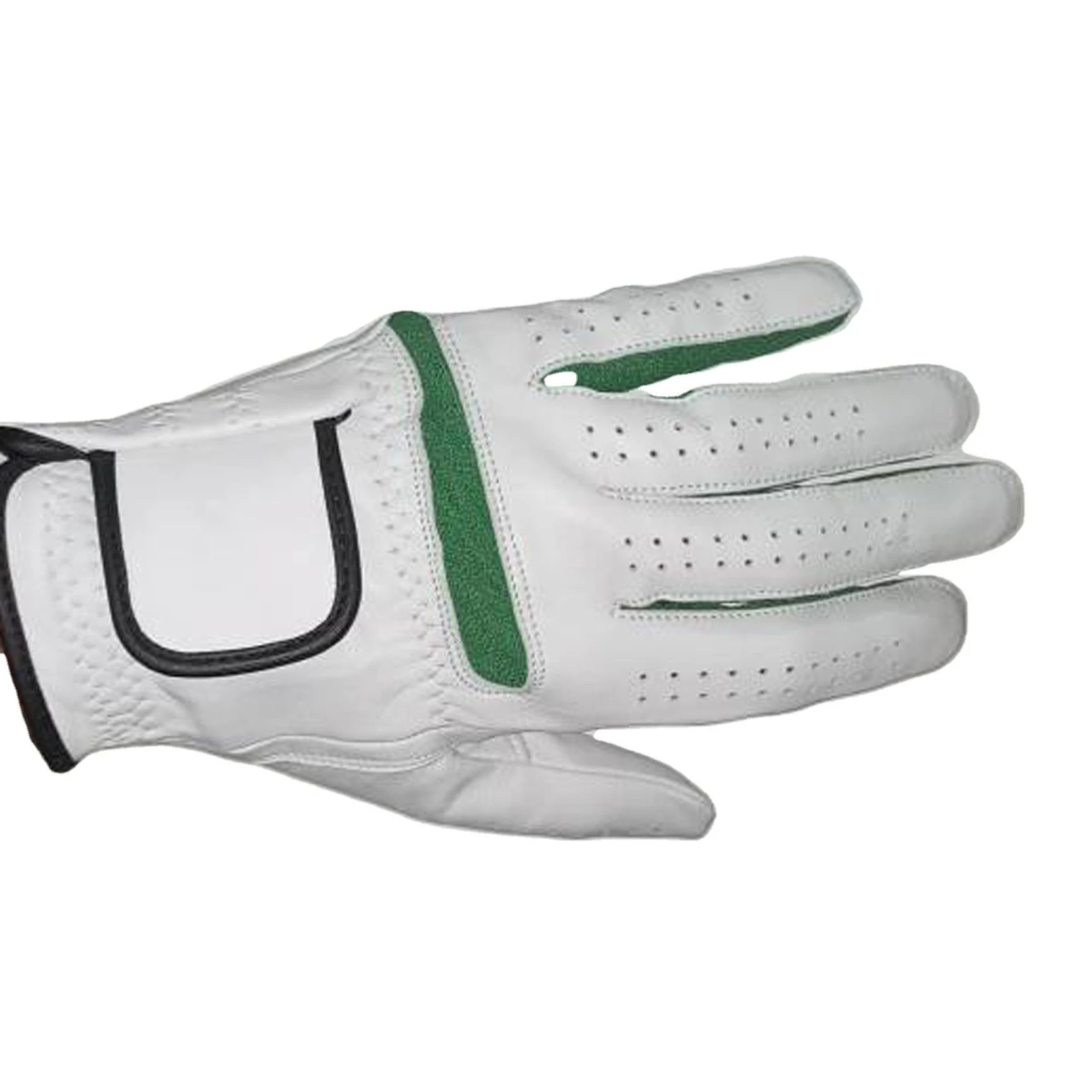Cabretta leather right and left hand golf gloves customize logo golf gloves hot selling reasonable price sports gloves