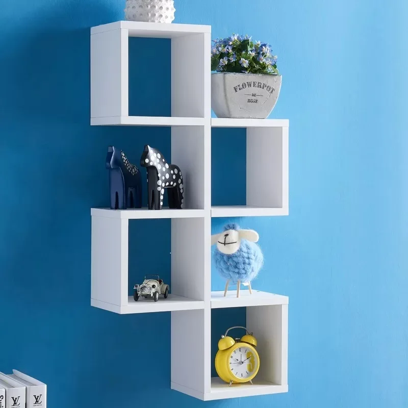 Wooden Wall Floating Shelf wall vase Books Organizer For Living Area Balcony Decoration at Lowest Price by Indian Manufacturer