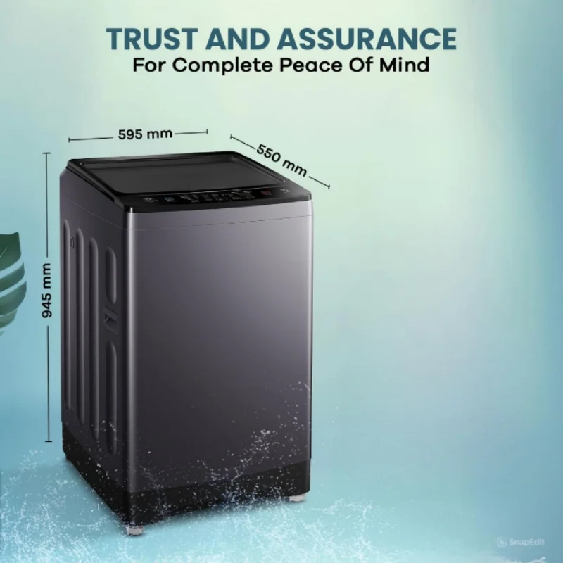 BEST SELLER  8 Kg 5 Star Fully Automatic Top Loading Washing Machine HWM80-H826S6, Starry Silver