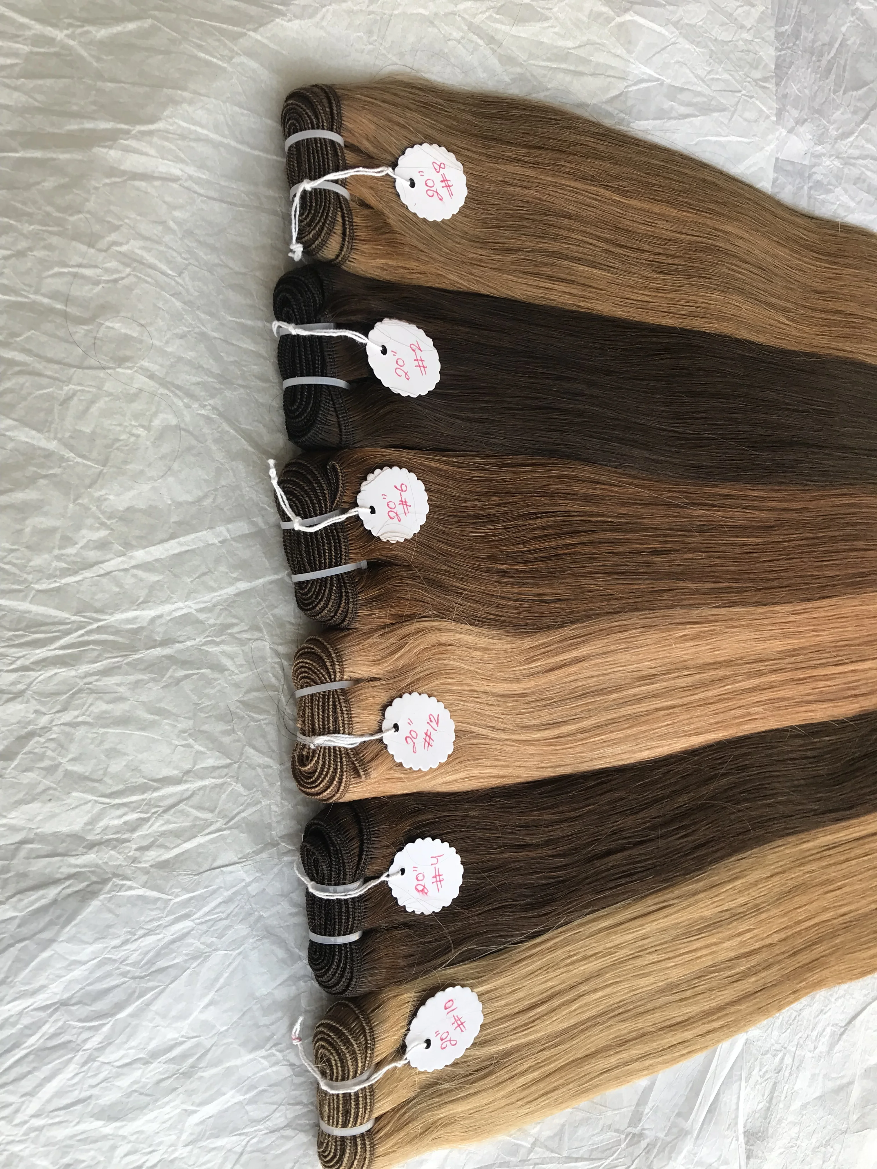Top Premium Quality Brazilian Remy Mink Cuticle Aligned All Straight Coloured Bundle Extension Single Donor Wholesale Price List