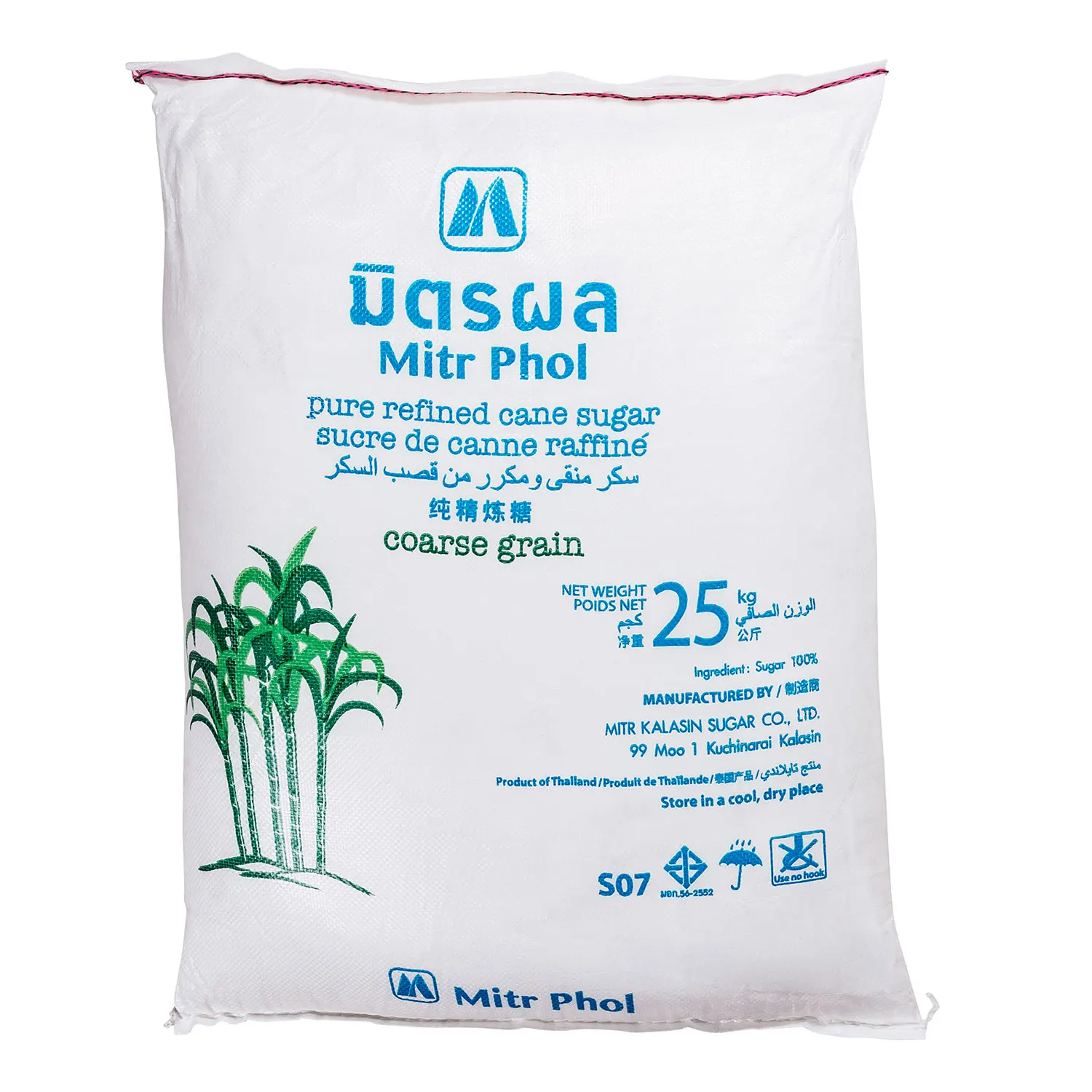Mitr Phol Coarse Sugar 25kg Pure Refined Cane Sugar
