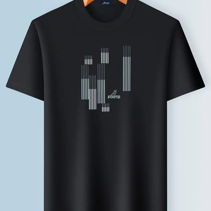 Impressive White Dark Half Sleeve Black Tshirt Fashionable Oversize Tshirts Boys And Girls Theme Unisex Tshirt 100% Cotton