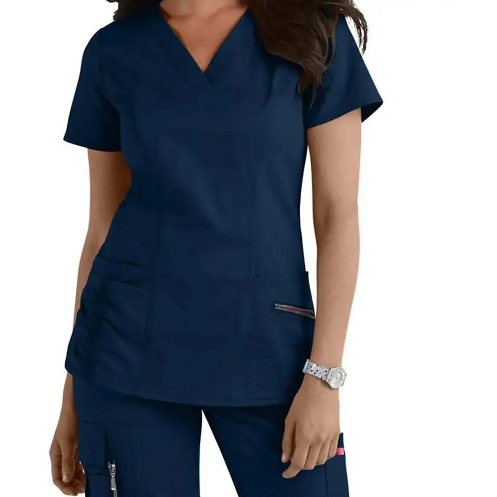 Hot Sale Medical Scrubs Uniforms Women Scrub Nurse Uniform Sets for Hospital OEM Service