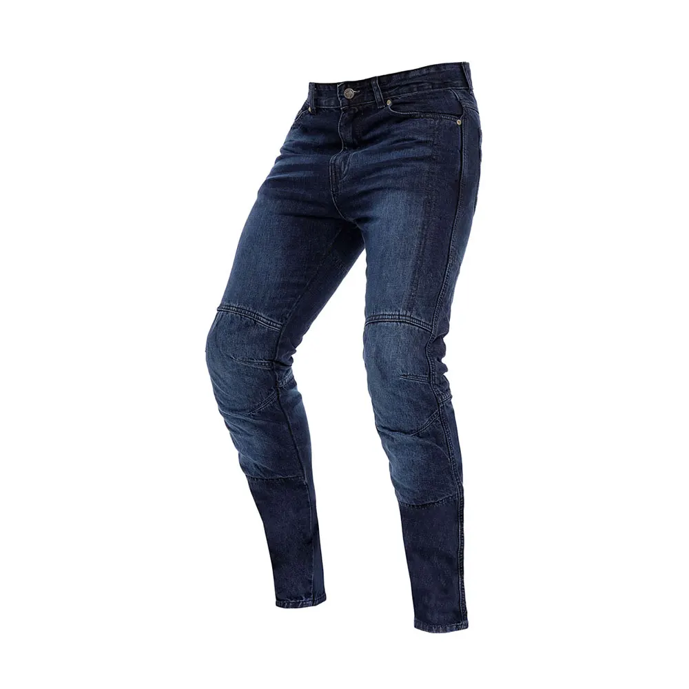 Professional Manufacture Man Denim Full Length Pants New Customized Men Motorbike Racing Denim Jeans Pants
