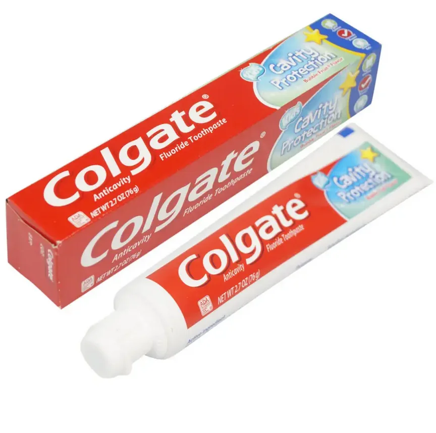 Colgate Cavity Toothpaste with Fluoride -White 6 Ounce (Pack of 6)