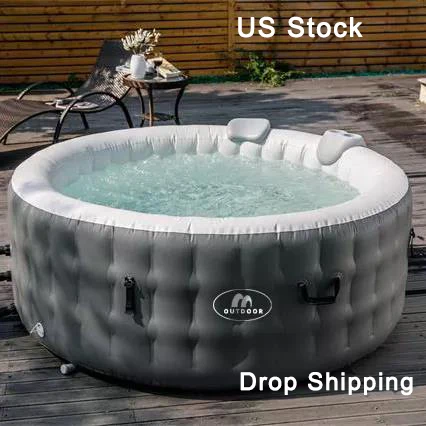 Надувная гидромассажная Ванна Jaccuzi, джакузи, бассейн, гидромассажная Ванна, открытый спа-ванны, трубки, открытый джакузи Jaccuzzi