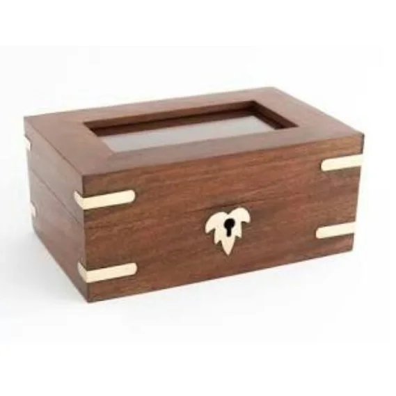 Wooden Box Unique Luxury Wood Gift  Storage Box Eco friendly Handmade With Square Shape Excellent Quality & Finishing box