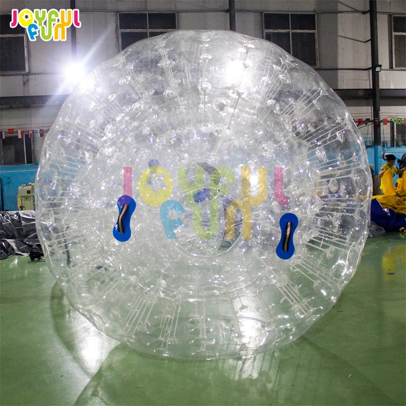 JOYFUL FUN customized commercial factory PVC TPU zorb ball inflatable zorb ball adult water zorb ball