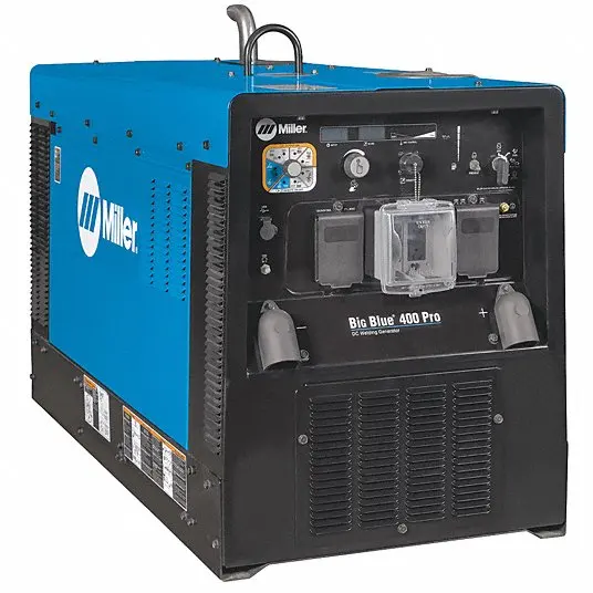 Engine-Driven Welder: Big Blue 400 Pro, Diesel, 20 hp, Kubota V1505, Base Model / WE;DOMG MACHINE / GENERATOR