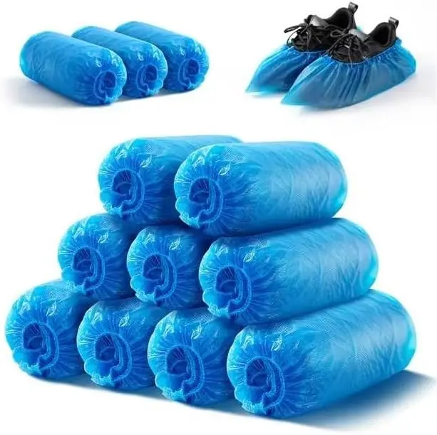Waterproof CPE Plastic Shoe Cover Disposable 100/pack