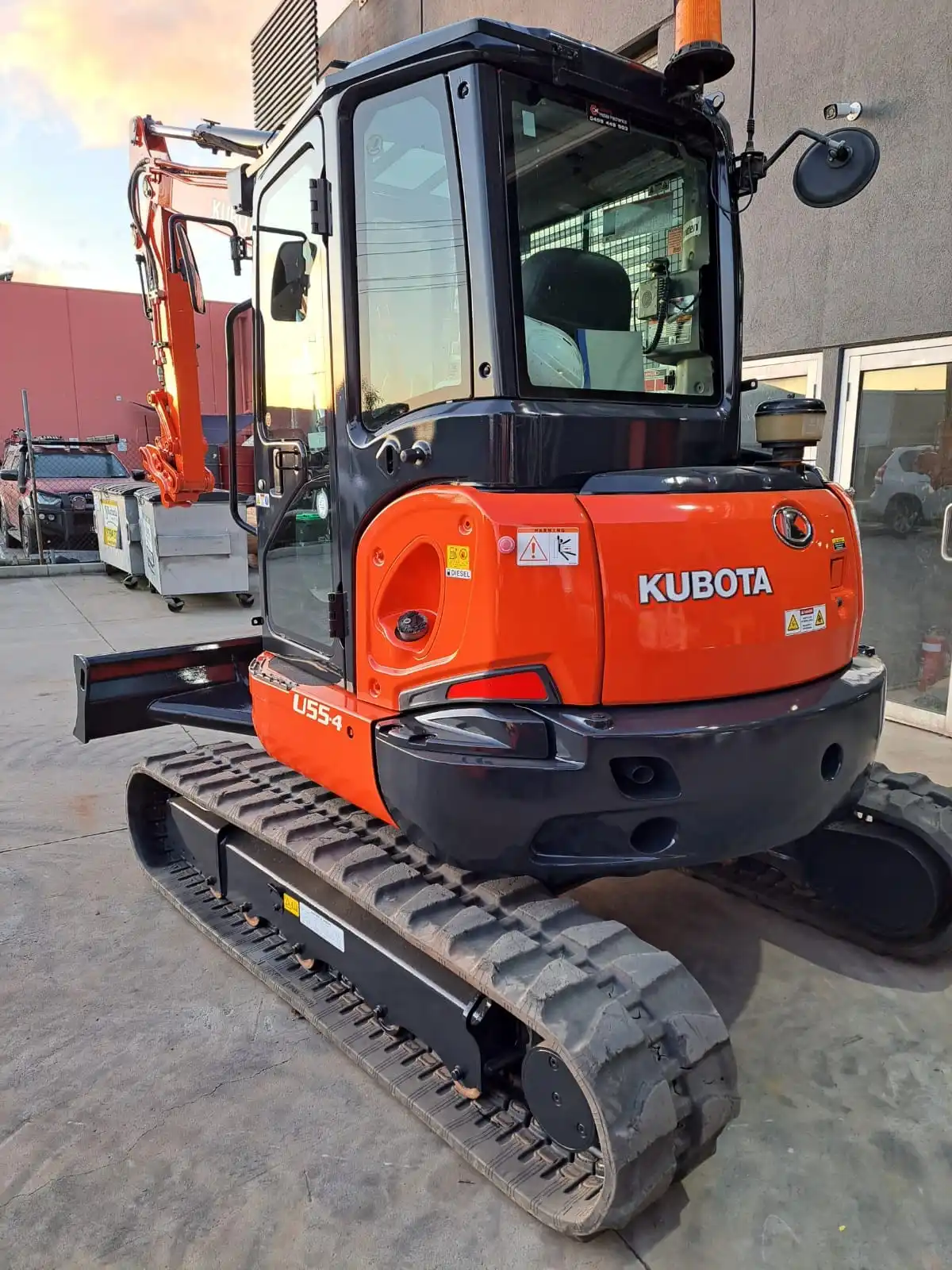 Экскаватор U55-4 KUBOTA для строительства Гусеничные экскаваторы 312d продажа в Австрии