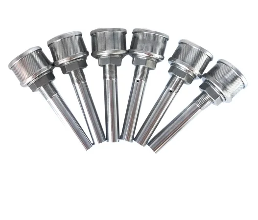 Long-Handle Filter Nozzle Bespoke SS304/SS316 Wedge Wire Scree Nozzle Filter Single/Double Head Water Filter Nozzles
