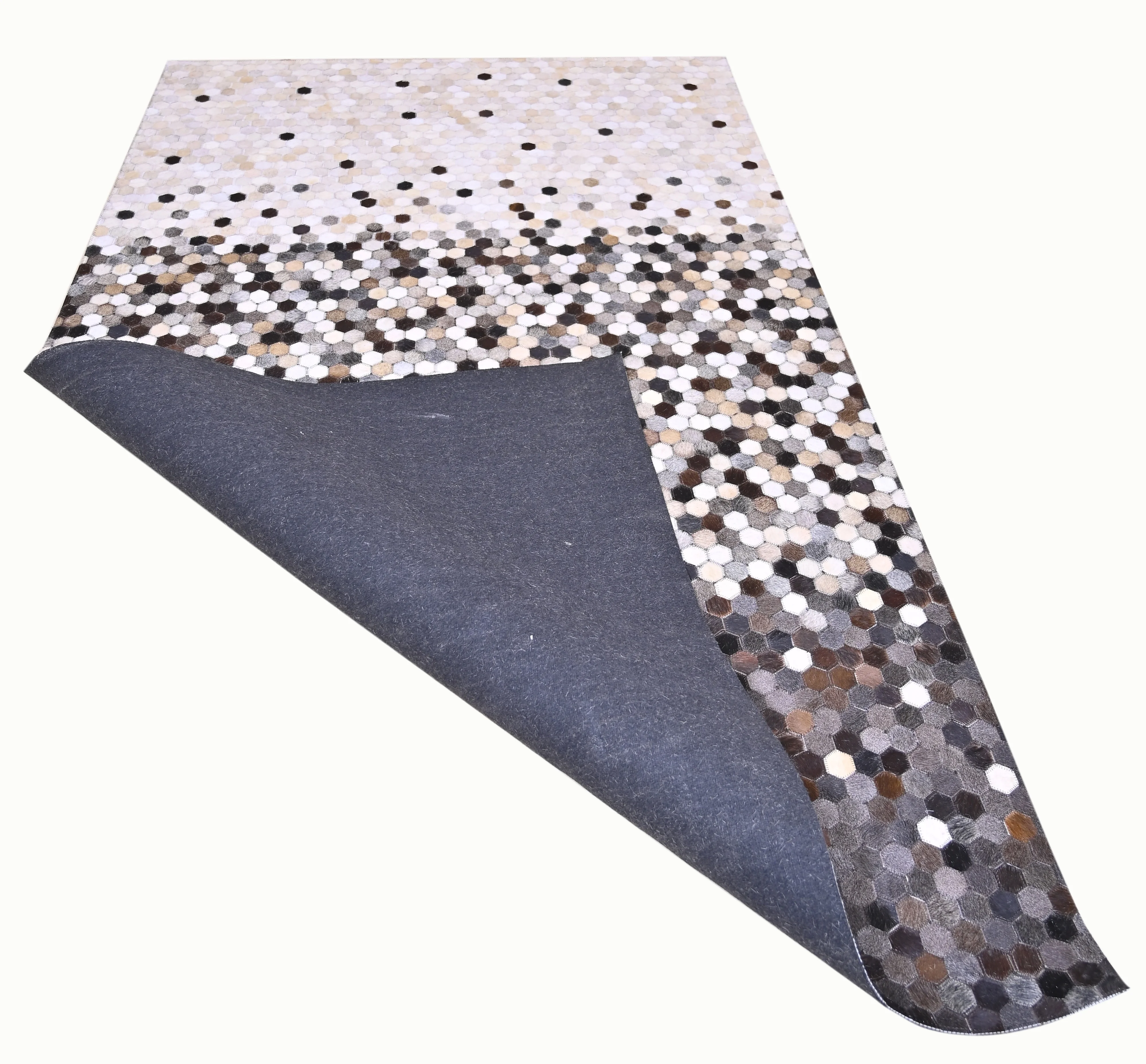 Luxury cowhide patchwork hair on leather rugs living room carpets and rugs for home living room bedroom office hallway rugs