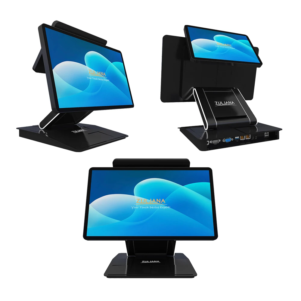 OEM/ODM Supported 15.6 Inch Restaurant POS System All In One Cash Register Machine Android/ Window OS
