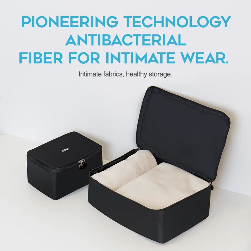 TOHUGS Eco-Friendly 99% Antibacterial 90.8% Deodorization Waterproof 1M+2S Set Home Gym Travel Outdoors Multipurpose Storage Bag