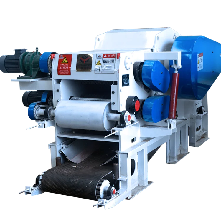 Biomass Chipping Shredder Biomass Tree Bark Wood Biomass Chipper Machine