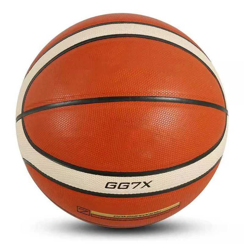 Customized Training Basketball New Design Custom PU Leather Sports Ball with Color New Materials