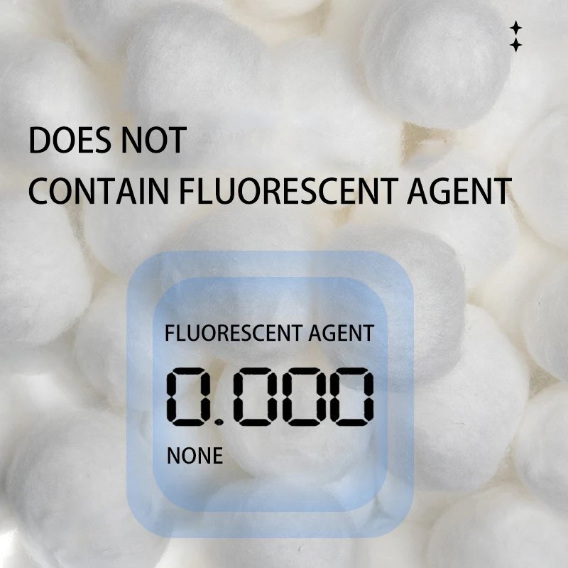 Large Bag Bulk Clean Hemostatic Cotton Balls