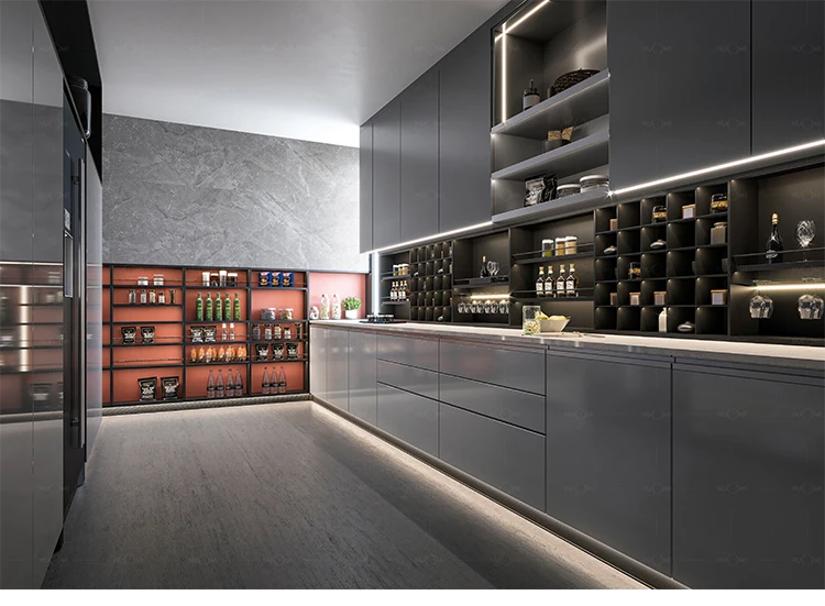 NUOMI Smart Wireless or wired Hand Sweep Sensor  High Quality Highclass Grey LED Light