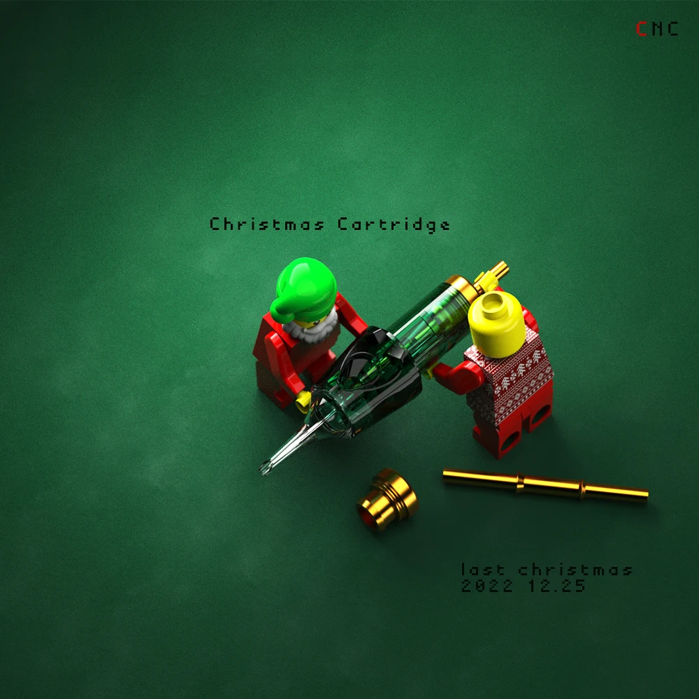 CNC Police Tattoo Cartridge Needle Police Christmas Tree Needle Cartridges 10 PCS Sizes Available