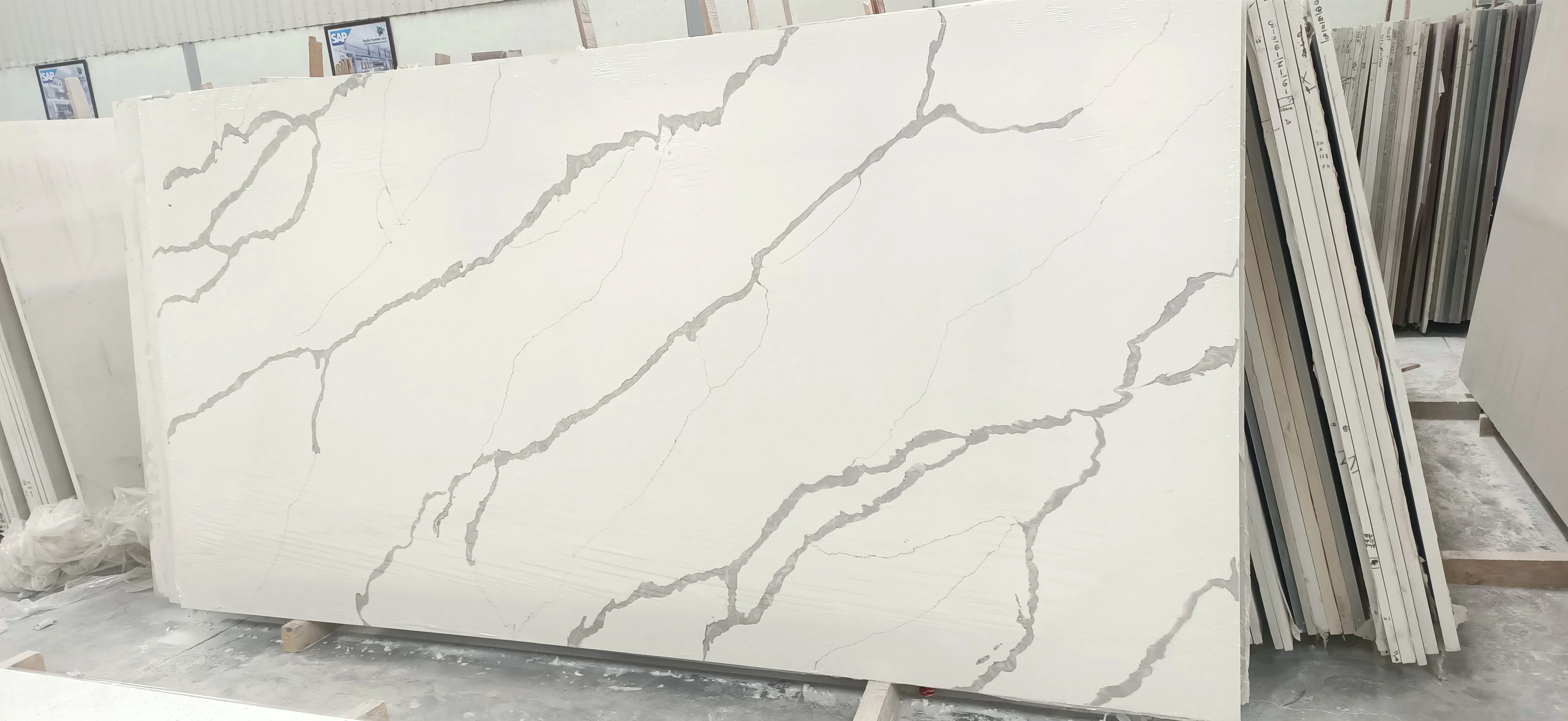 Custom Quartz Stone Countertops Michel angelo for Vanity Tops and Kitchen Countertop and commercial Worktop at Wholesale Price