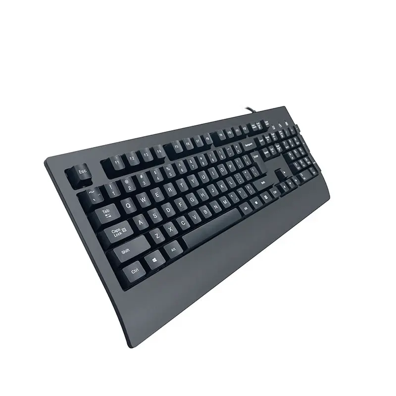USB Wired office keyboard Desktop Laptop Ergonomic Computer Keyboard with custom layout